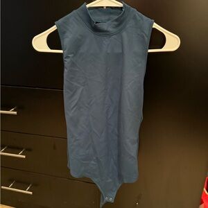 Abercrombie & Fitch Soft A&F Collection Mockneck Bodysuit